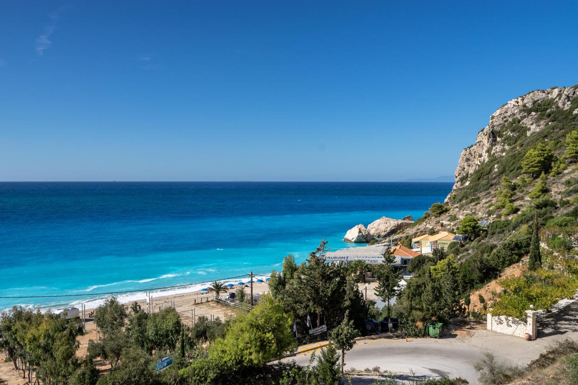 Sunset Triple 1 Apartment Ayios Nikitas Bagian luar foto